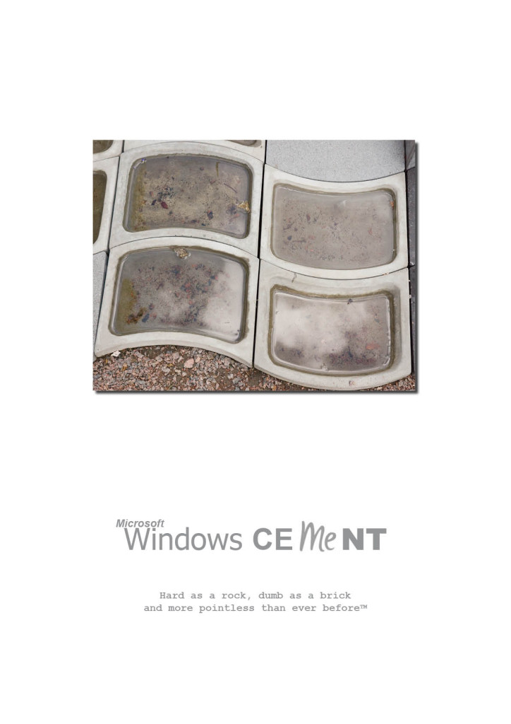 Windows Cement - Hard as a rock